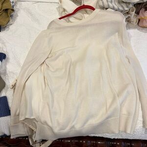 Lululemon split back sweater